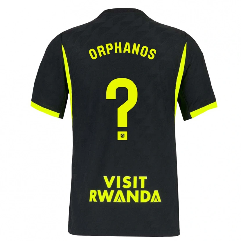 Danxen Mænd Stamatis Orphanos #0 Lysegrøn Sort Udebane Spillertrøjer 2026/27 Trøje T-Shirt