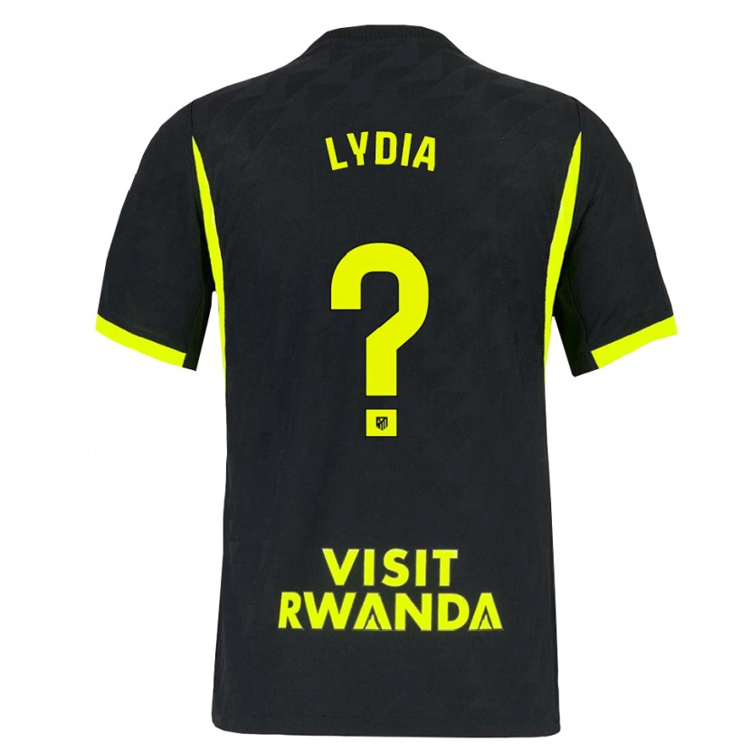 Danxen Mænd Lydia Rodríguez #0 Lysegrøn Sort Udebane Spillertrøjer 2026/27 Trøje T-Shirt
