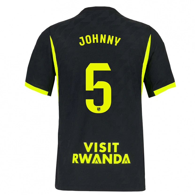 Danxen Mænd Johnny Cardoso #5 Lysegrøn Sort Udebane Spillertrøjer 2026/27 Trøje T-Shirt