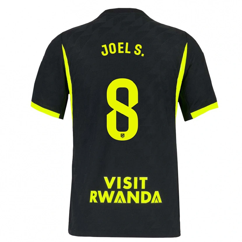 Danxen Mænd Joel Sánchez #8 Lysegrøn Sort Udebane Spillertrøjer 2026/27 Trøje T-Shirt