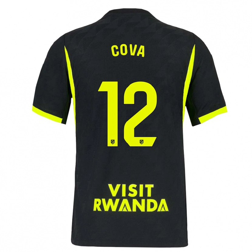 Danxen Mænd Adrian Cova #12 Lysegrøn Sort Udebane Spillertrøjer 2026/27 Trøje T-Shirt