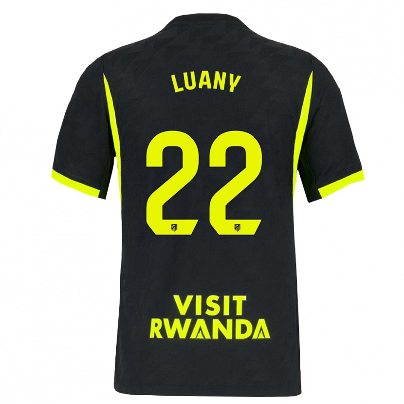 Danxen Mænd Luany Vitória Da Silva Rosa #22 Lysegrøn Sort Udebane Spillertrøjer 2026/27 Trøje T-Shirt