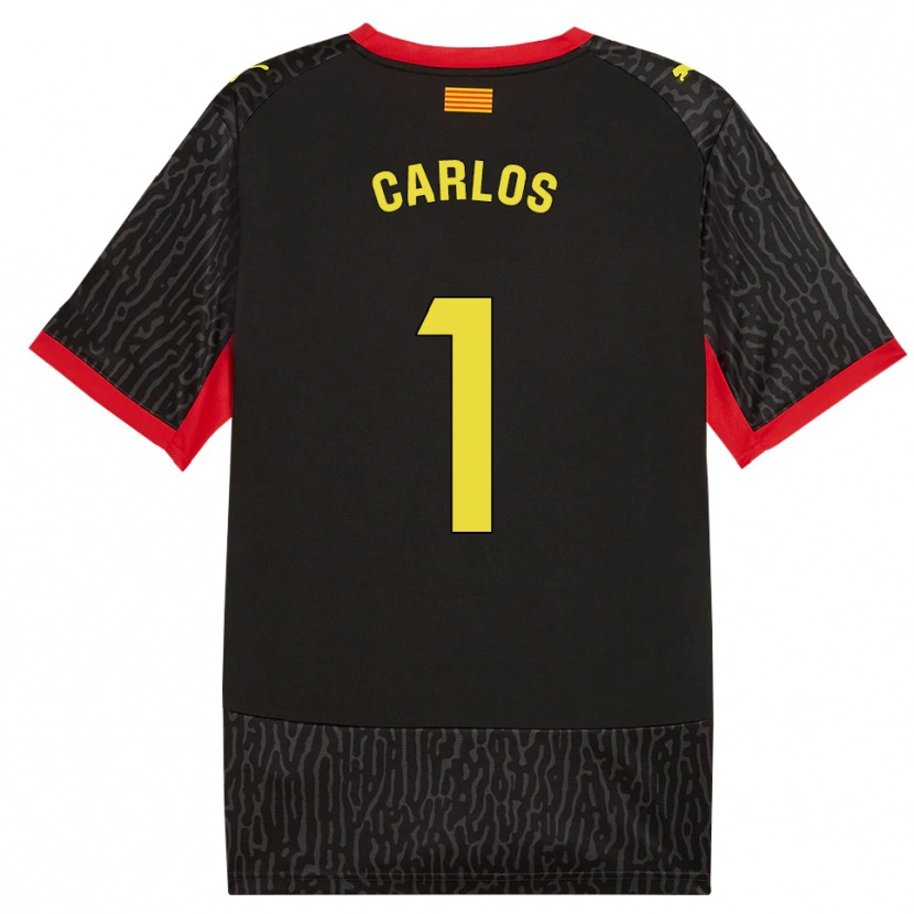 Danxen Mænd Juan Carlos #1 Sort Gul Rød Udebane Spillertrøjer 2026/27 Trøje T-Shirt