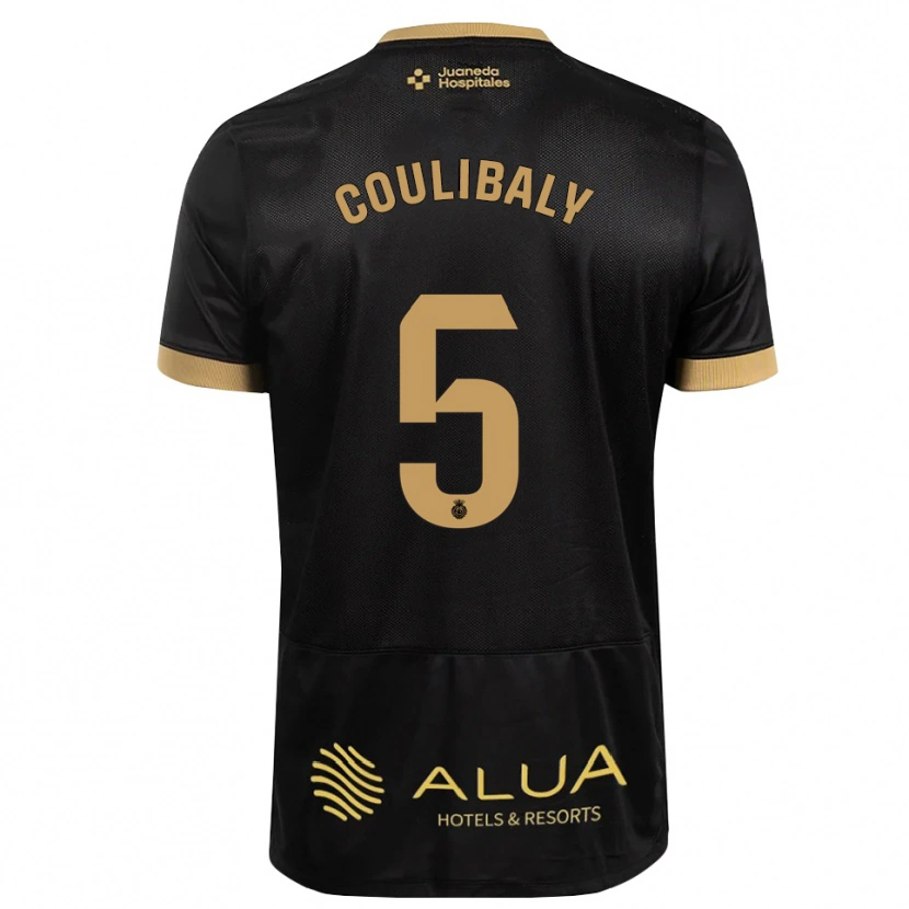Danxen Mænd Habib Anas Coulibaly #5 Sort Sandfarvet Burlywood Udebane Spillertrøjer 2026/27 Trøje T-Shirt