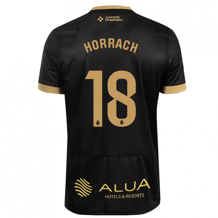 Danxen Mænd Barto Horrach #18 Sort Sandfarvet Burlywood Udebane Spillertrøjer 2026/27 Trøje T-Shirt