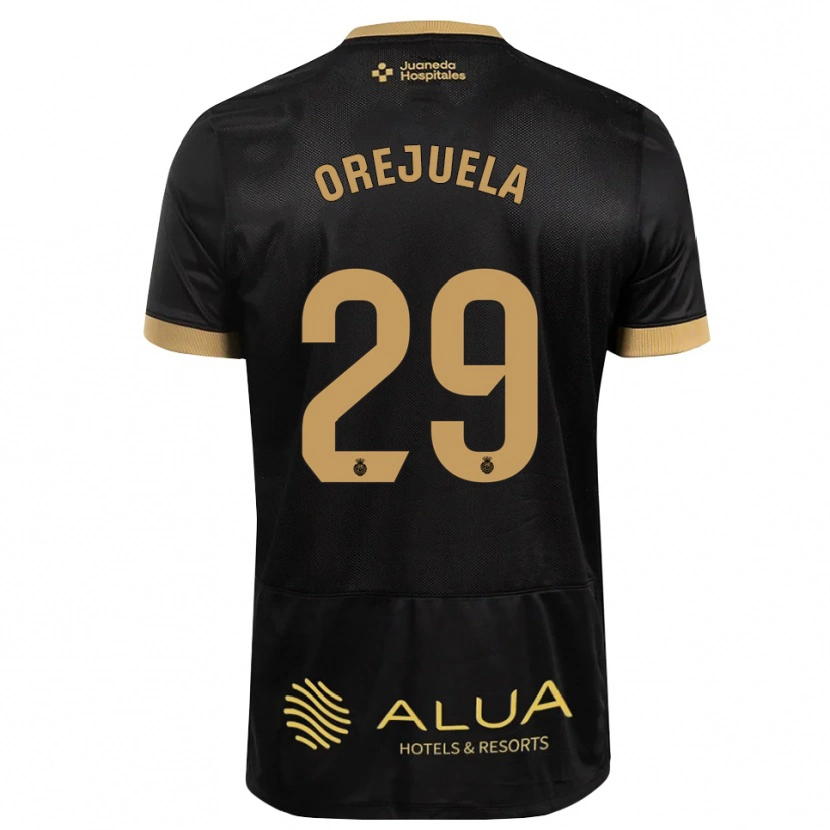 Danxen Mænd Luis Orejuela #29 Sort Sandfarvet Burlywood Udebane Spillertrøjer 2026/27 Trøje T-Shirt