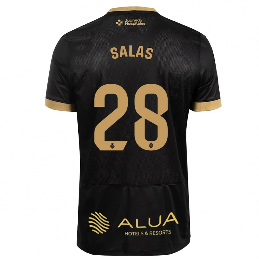 Danxen Mænd Jan Salas #28 Sort Sandfarvet Burlywood Udebane Spillertrøjer 2026/27 Trøje T-Shirt