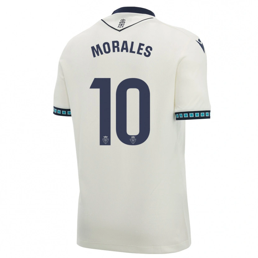 Danxen Mænd Anai Morales #10 Hvid Sort Lys Himmelblå Udebane Spillertrøjer 2026/27 Trøje T-Shirt