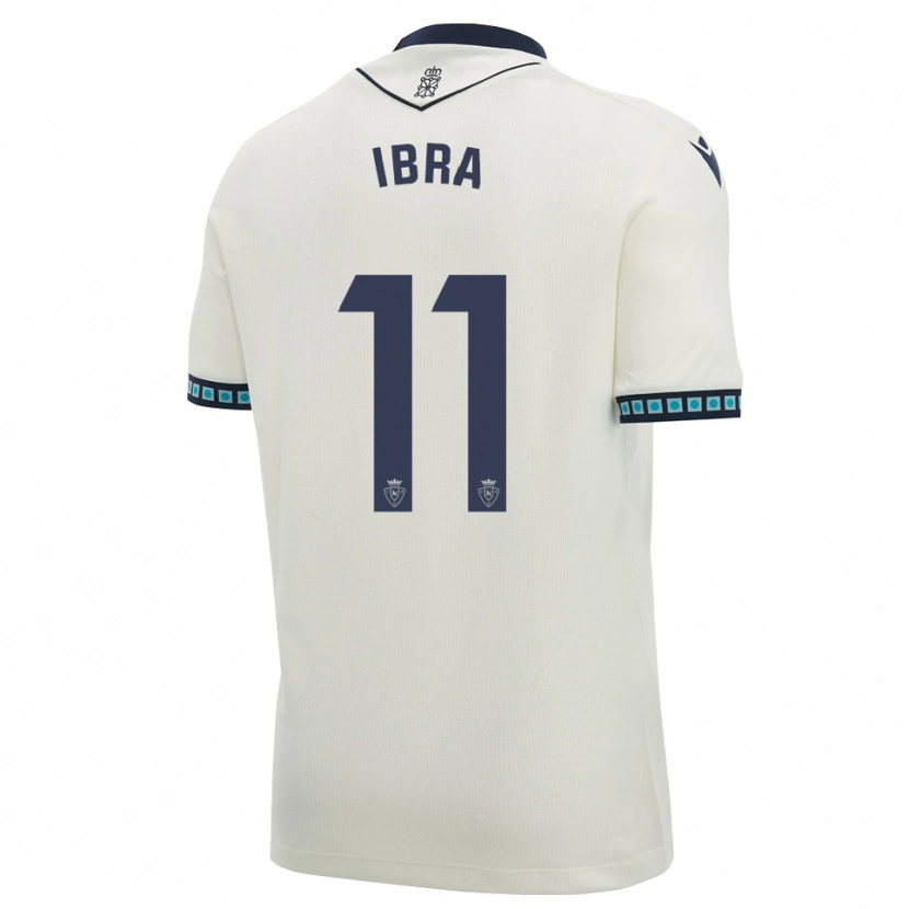 Danxen Mænd María González Pont #11 Hvid Sort Lys Himmelblå Udebane Spillertrøjer 2026/27 Trøje T-Shirt