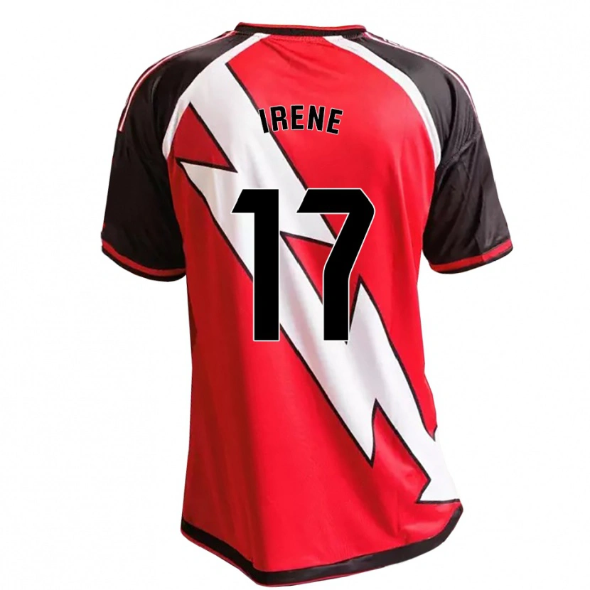 Danxen Mænd Irene Rodríguez Basilio #17 Rød Sort Hvid Udebane Spillertrøjer 2026/27 Trøje T-Shirt