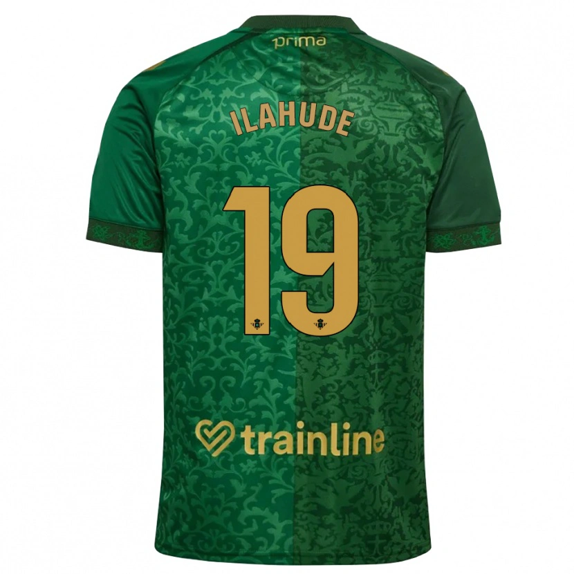 Danxen Mænd Destiny Ilahude #19 Skovgrøn Mørk Gyldenrod Udebane Spillertrøjer 2026/27 Trøje T-Shirt