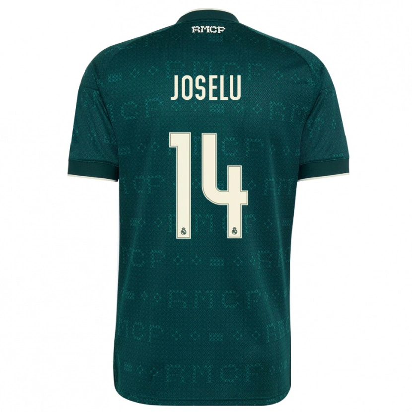 Danxen Mænd Joselu #14 Mørk Skifergrå Hvid Udebane Spillertrøjer 2026/27 Trøje T-Shirt