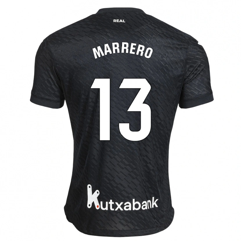 Danxen Mænd Unai Marrero #13 Sort Hvid Udebane Spillertrøjer 2026/27 Trøje T-Shirt
