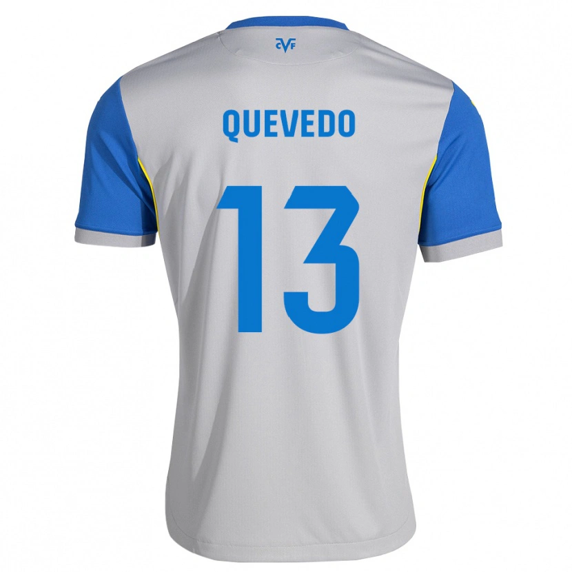 Danxen Mænd Alex Quevedo #13 Dodgerblå Grå Udebane Spillertrøjer 2026/27 Trøje T-Shirt