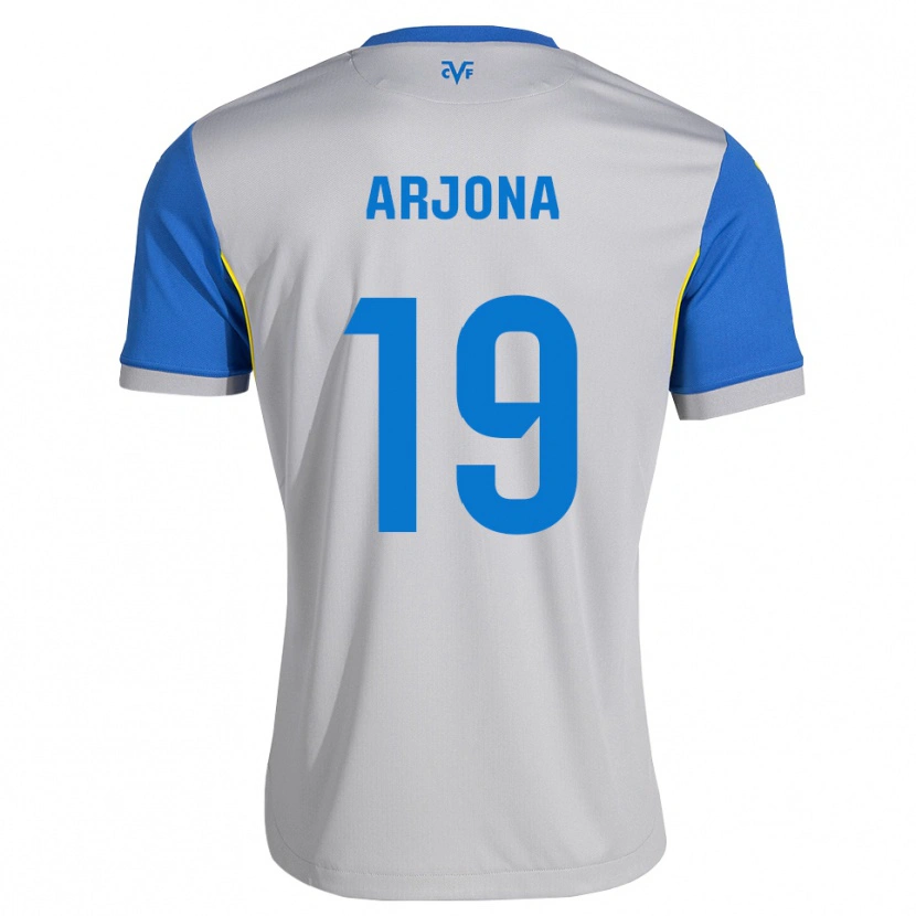 Danxen Mænd Julio Arjona #19 Dodgerblå Grå Udebane Spillertrøjer 2026/27 Trøje T-Shirt