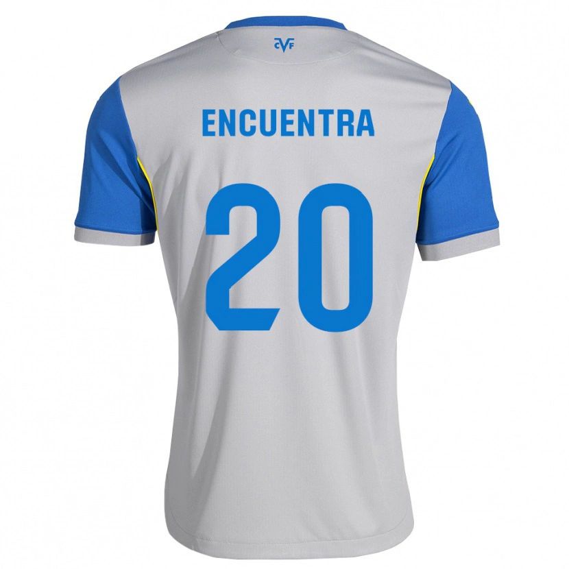 Danxen Mænd Jan Encuentra #20 Dodgerblå Grå Udebane Spillertrøjer 2026/27 Trøje T-Shirt