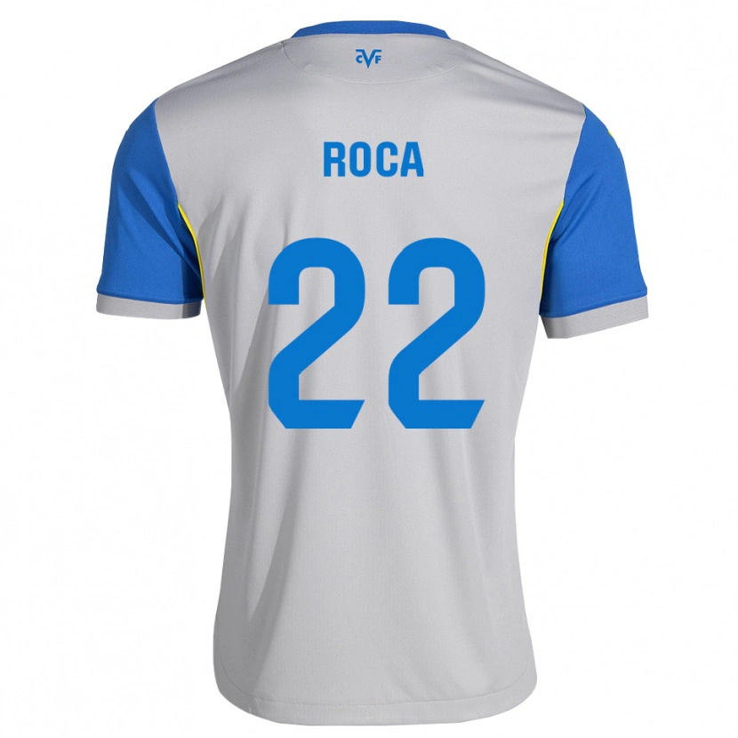 Danxen Mænd Mauro Roca #22 Dodgerblå Grå Udebane Spillertrøjer 2026/27 Trøje T-Shirt