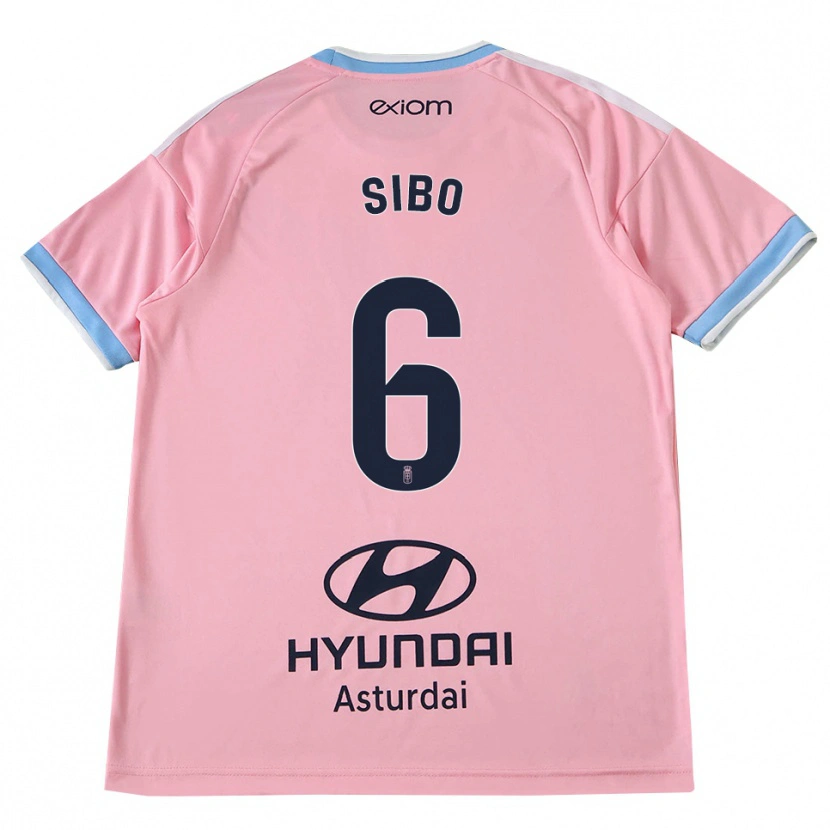 Danxen Mænd Kwasi Sibo #6 Kornblomstblå Pink Udebane Spillertrøjer 2026/27 Trøje T-Shirt