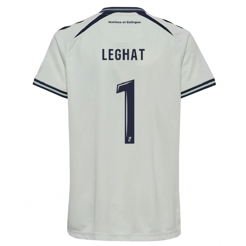 Danxen Mænd Yanis Leghat #1 Midnatsblå Hvid Udebane Spillertrøjer 2026/27 Trøje T-Shirt