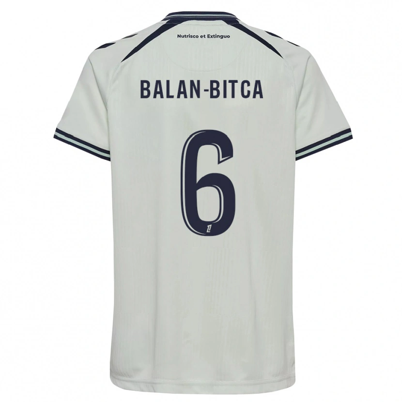 Danxen Mænd Mario Balan-Bitca #6 Midnatsblå Hvid Udebane Spillertrøjer 2026/27 Trøje T-Shirt