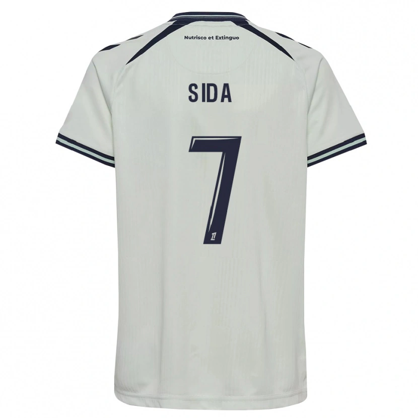 Danxen Mænd Benoît Sida #7 Midnatsblå Hvid Udebane Spillertrøjer 2026/27 Trøje T-Shirt