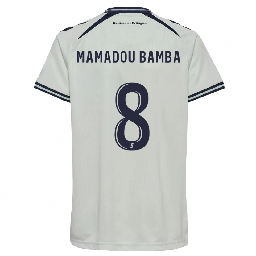 Danxen Mænd Ben Mamadou Bamba #8 Midnatsblå Hvid Udebane Spillertrøjer 2026/27 Trøje T-Shirt