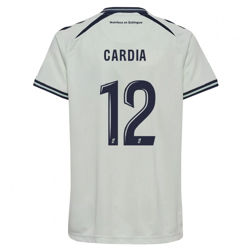 Danxen Mænd Mickaëla Cardia #12 Midnatsblå Hvid Udebane Spillertrøjer 2026/27 Trøje T-Shirt