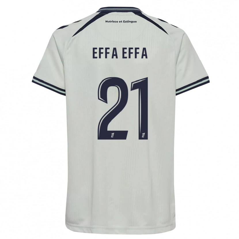 Danxen Mænd Chancelle Effa Effa #21 Midnatsblå Hvid Udebane Spillertrøjer 2026/27 Trøje T-Shirt
