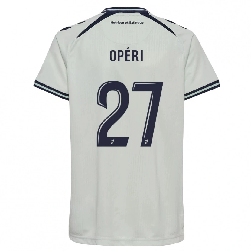 Danxen Mænd Christopher Operi #27 Midnatsblå Hvid Udebane Spillertrøjer 2026/27 Trøje T-Shirt