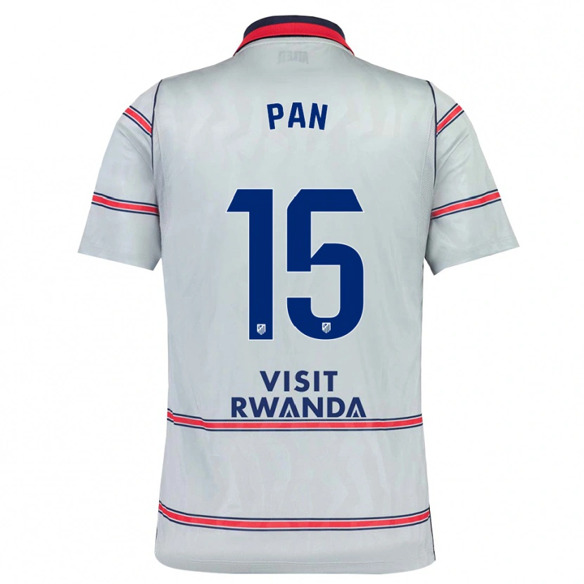 Danxen Mænd Pablo Pan #15 Grå Rød Marineblå Tredje Sæt Spillertrøjer 2026/27 Trøje T-Shirt