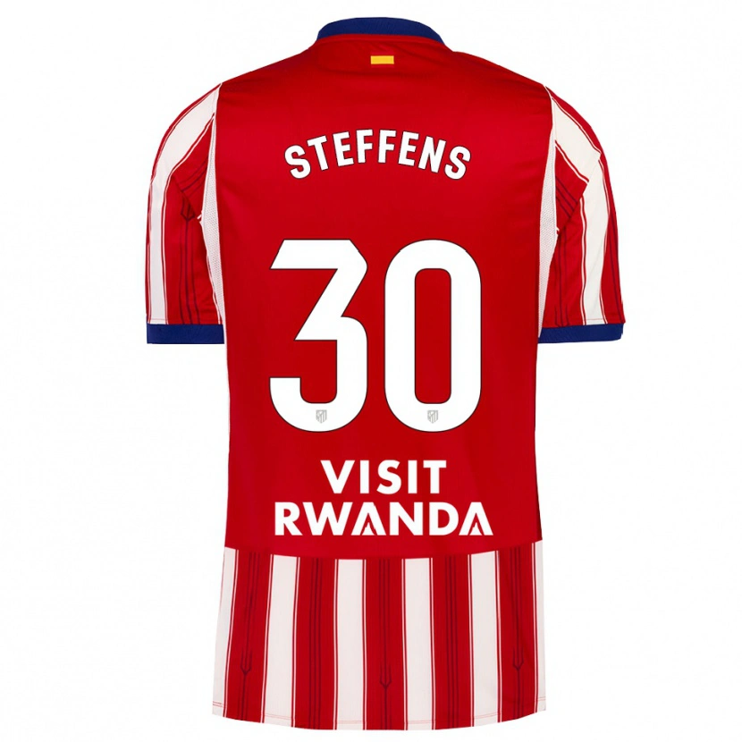 Danxen Kvinder Serva #30 Kongeblå Rød Hvid Hjemmebane Spillertrøjer 2026/27 Trøje T-Shirt