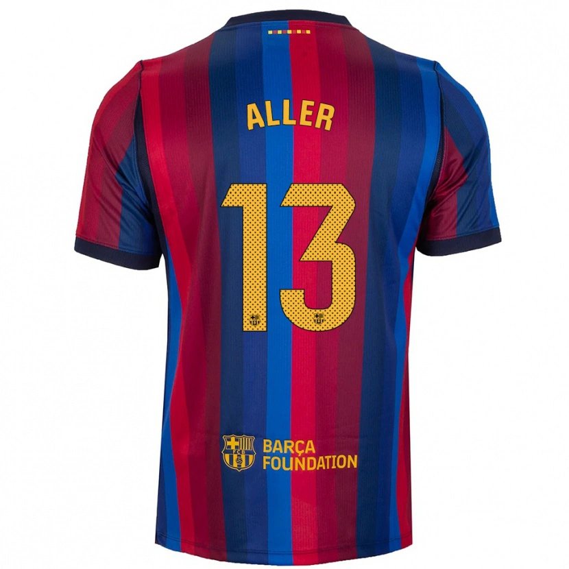 Danxen Kvinder Eder Aller #13 Kongeblå Rød Gul Hjemmebane Spillertrøjer 2026/27 Trøje T-Shirt