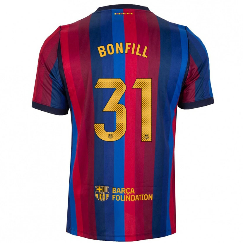 Danxen Kvinder Max Bonfill #31 Kongeblå Rød Gul Hjemmebane Spillertrøjer 2026/27 Trøje T-Shirt