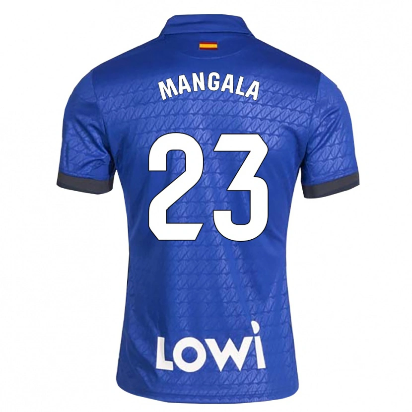 Danxen Kvinder Orel Mangala #23 Blå Hvid Sort Hjemmebane Spillertrøjer 2026/27 Trøje T-Shirt