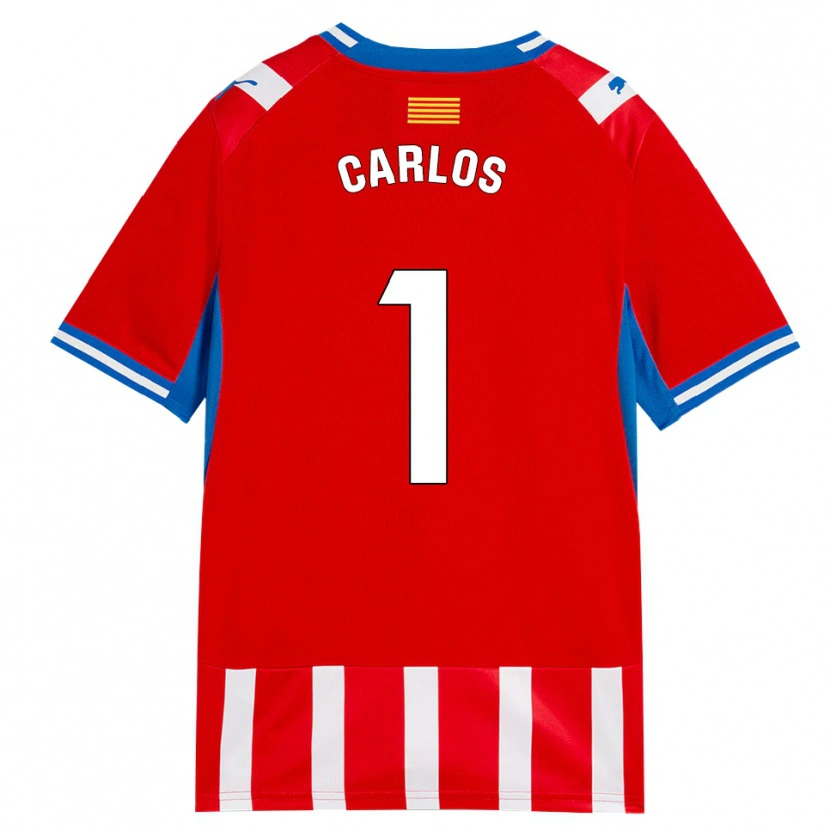 Danxen Kvinder Juan Carlos #1 Rød Hvid Himmelblå Hjemmebane Spillertrøjer 2026/27 Trøje T-Shirt