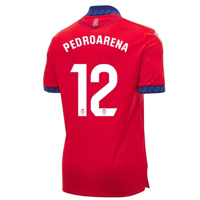 Danxen Kvinder Martin Pedroarena #12 Rød Marineblå Hvid Hjemmebane Spillertrøjer 2026/27 Trøje T-Shirt