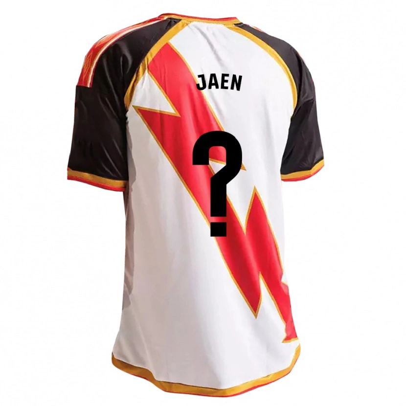 Danxen Kvinder Carlos Jaén #0 Sort Rød Hvid Guld Hjemmebane Spillertrøjer 2026/27 Trøje T-Shirt