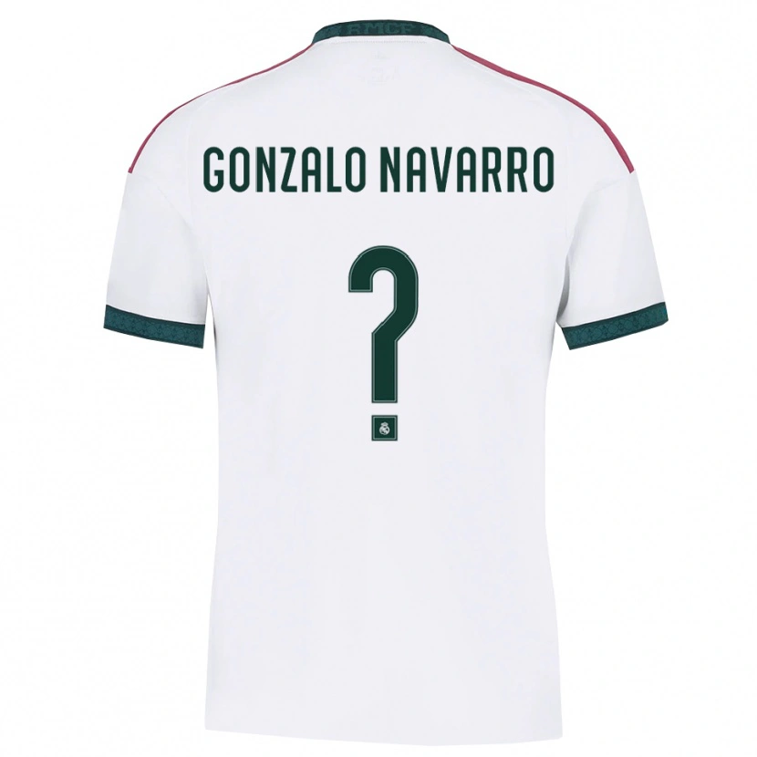 Danxen Kvinder Gonzalo Navarro #0 Mørkegrøn Hvid Rød Hjemmebane Spillertrøjer 2026/27 Trøje T-Shirt