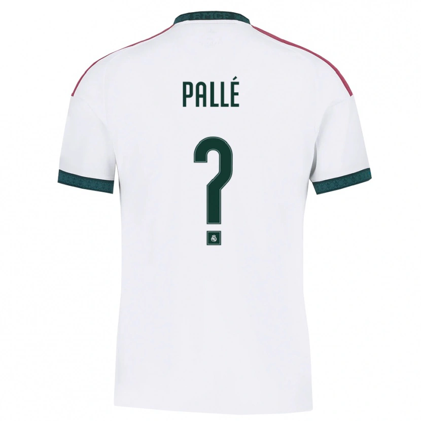 Danxen Kvinder Joel Pallé #0 Mørkegrøn Hvid Rød Hjemmebane Spillertrøjer 2026/27 Trøje T-Shirt