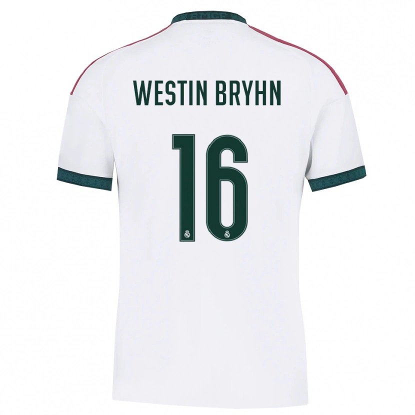 Danxen Kvinder Leon Westin Bryhn #16 Mørkegrøn Hvid Rød Hjemmebane Spillertrøjer 2026/27 Trøje T-Shirt