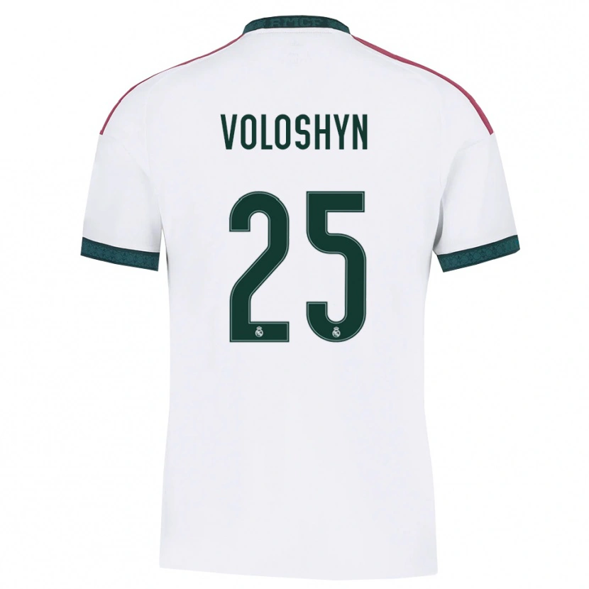 Danxen Kvinder Ilya Voloshyn #25 Mørkegrøn Hvid Rød Hjemmebane Spillertrøjer 2026/27 Trøje T-Shirt