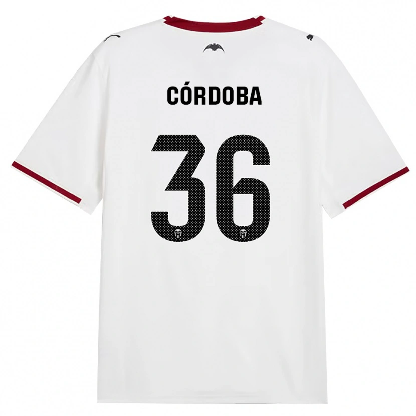 Danxen Kvinder Iker Córdoba #36 Sort Hvid Rød Gul Hjemmebane Spillertrøjer 2026/27 Trøje T-Shirt