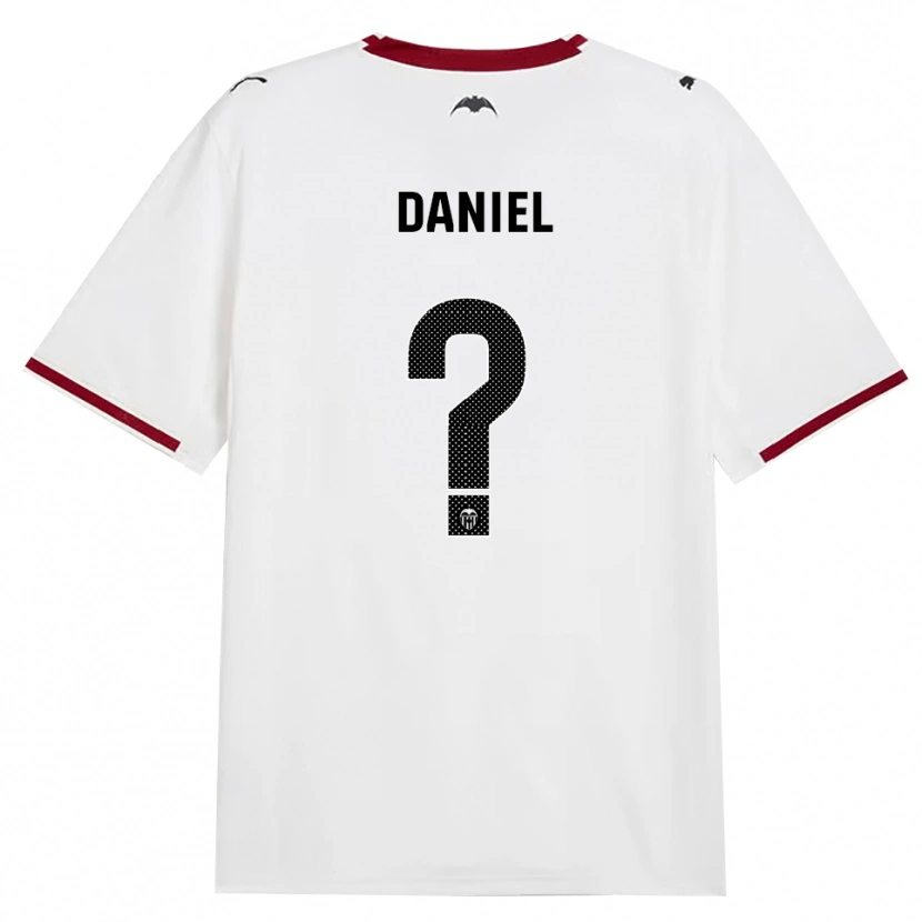 Danxen Kvinder Daniel Jiménez #0 Sort Hvid Rød Gul Hjemmebane Spillertrøjer 2026/27 Trøje T-Shirt