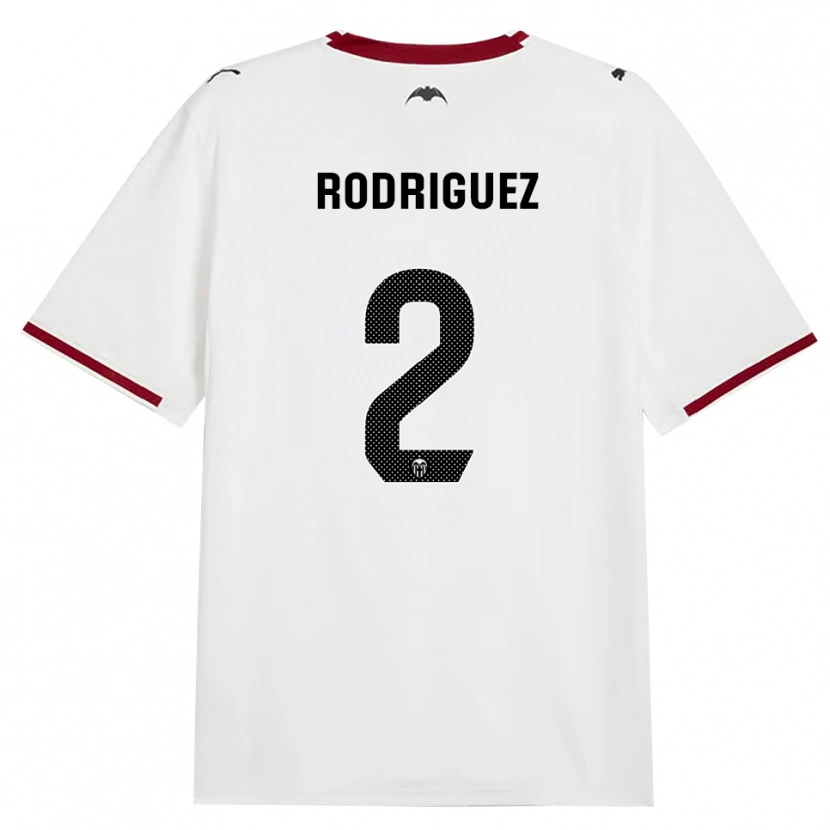 Danxen Kvinder Guido Rodríguez #2 Sort Hvid Rød Gul Hjemmebane Spillertrøjer 2026/27 Trøje T-Shirt