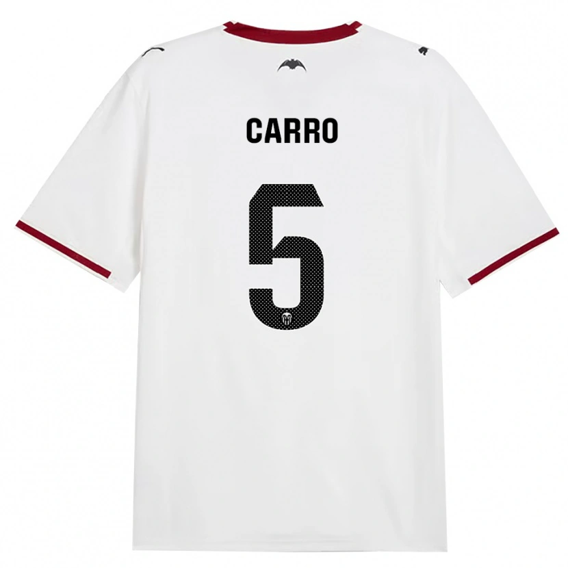 Danxen Kvinder Marta Carro #5 Sort Hvid Rød Gul Hjemmebane Spillertrøjer 2026/27 Trøje T-Shirt