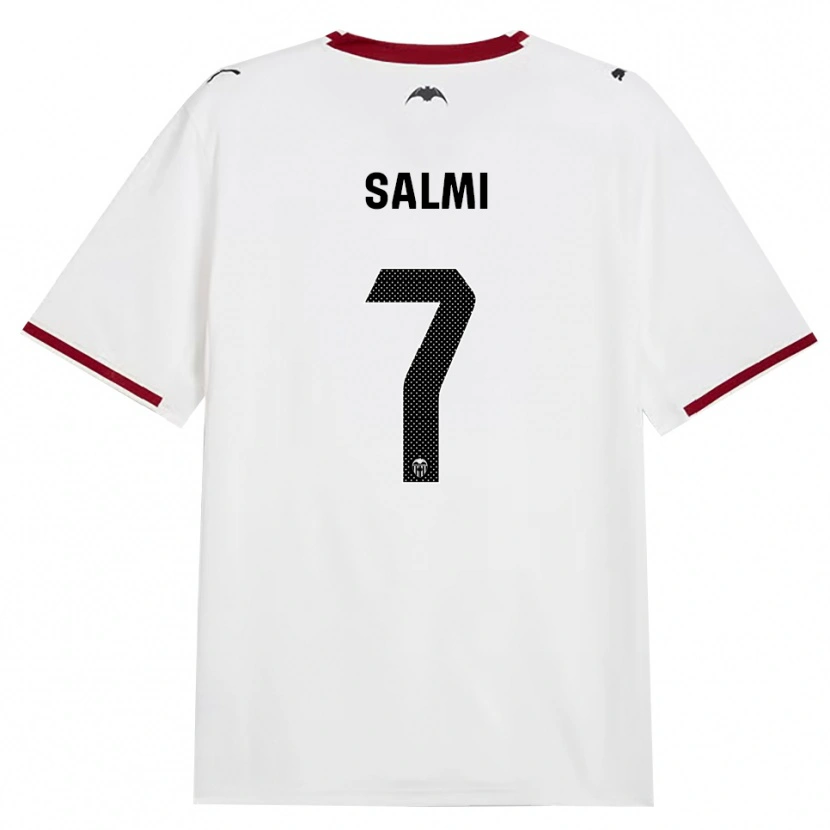 Danxen Kvinder Iina Salmi #7 Sort Hvid Rød Gul Hjemmebane Spillertrøjer 2026/27 Trøje T-Shirt