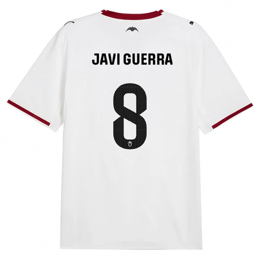 Danxen Kvinder Javi Guerra #8 Sort Hvid Rød Gul Hjemmebane Spillertrøjer 2026/27 Trøje T-Shirt