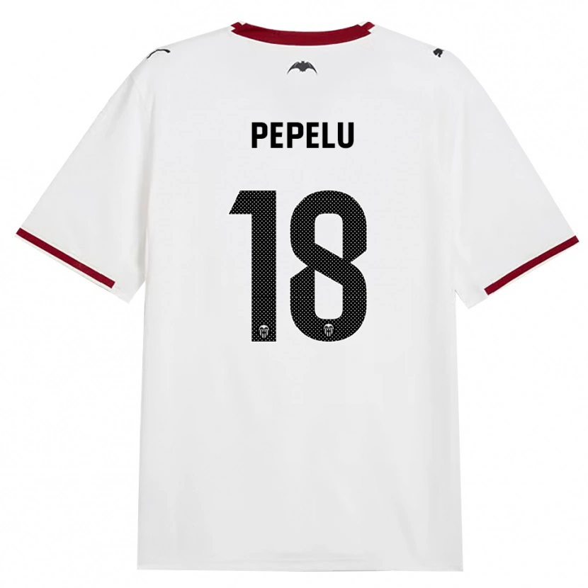 Danxen Kvinder Pepelu #18 Sort Hvid Rød Gul Hjemmebane Spillertrøjer 2026/27 Trøje T-Shirt