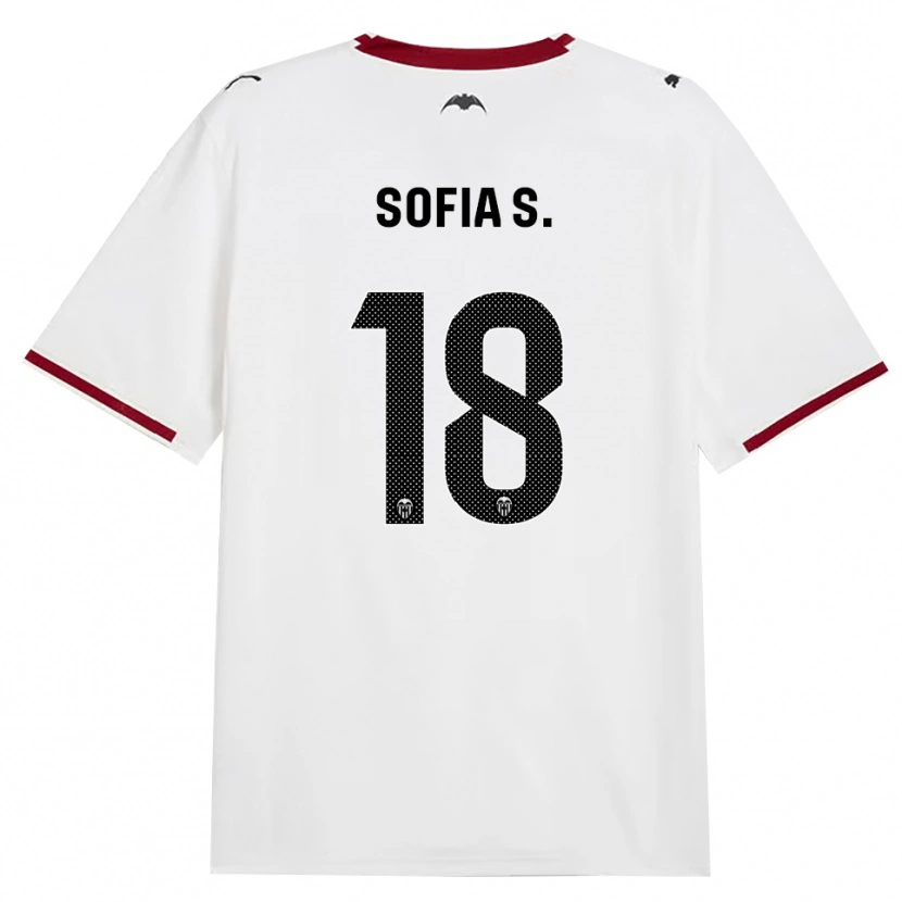 Danxen Kvinder Sofia Silva #18 Sort Hvid Rød Gul Hjemmebane Spillertrøjer 2026/27 Trøje T-Shirt