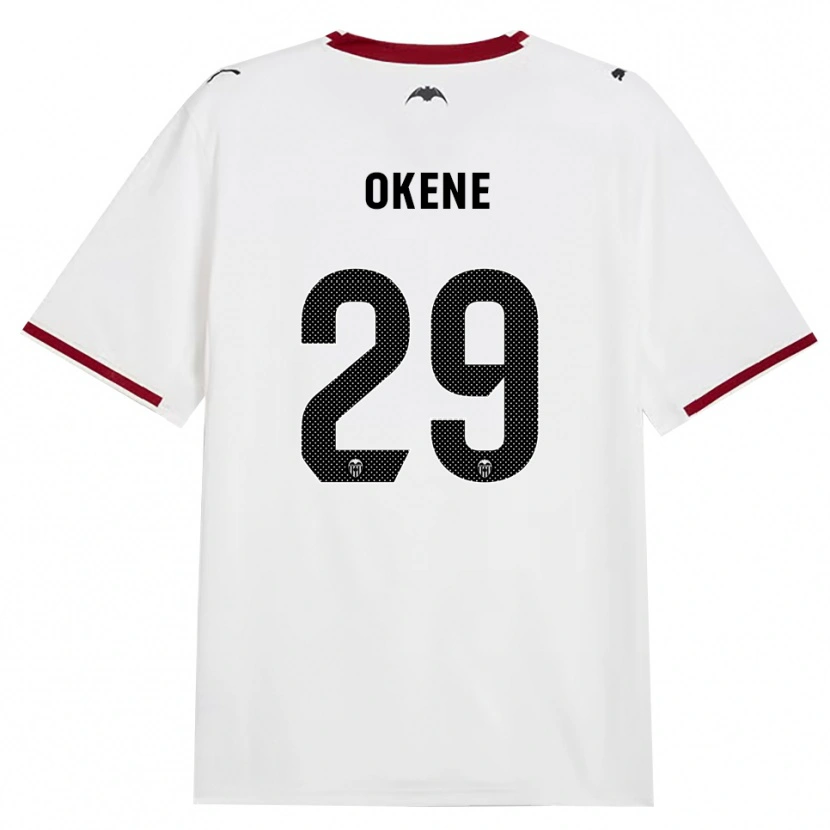 Danxen Kvinder Andrea Okene #29 Sort Hvid Rød Gul Hjemmebane Spillertrøjer 2026/27 Trøje T-Shirt